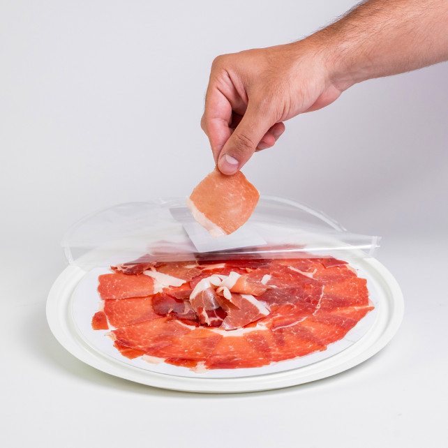 Jamón Esencia Duroc 50% Loncheado Colocado a Mano