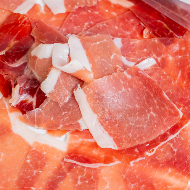 Jamón Esencia Duroc 50% Loncheado Colocado a Mano