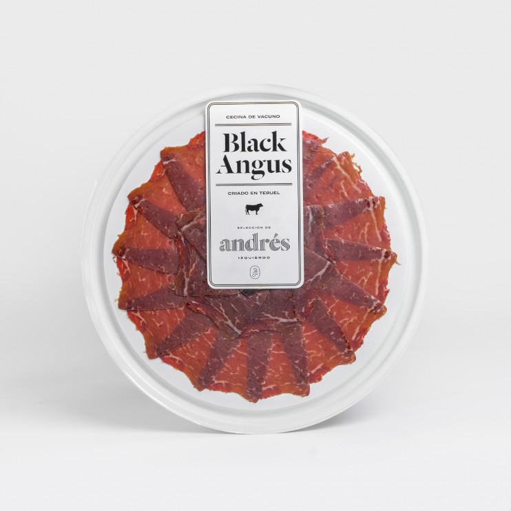 Cecina Black Angus Loncheada Colocada a Mano