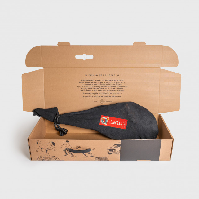 Jamón de Teruel D.O.P. con pata piel