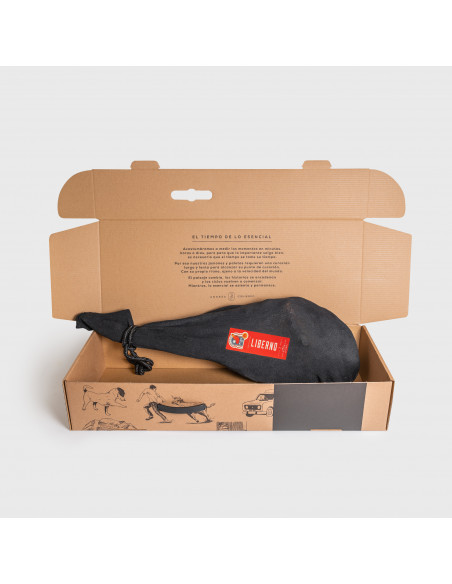 Jamón de Teruel D.O.P. con pata piel